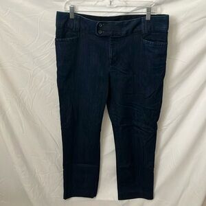Banana Republic: “The Sloan Fit”- Stretch Blue Jeans- Straight leg- 14
